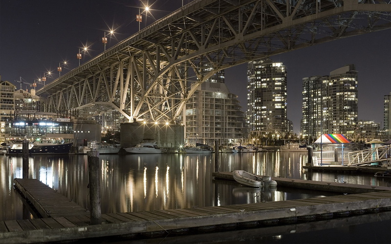 cityscapes, cities, buildings, x, hd, 2K, art, architecture, water, bright, lights, ships, vehicles, bridges