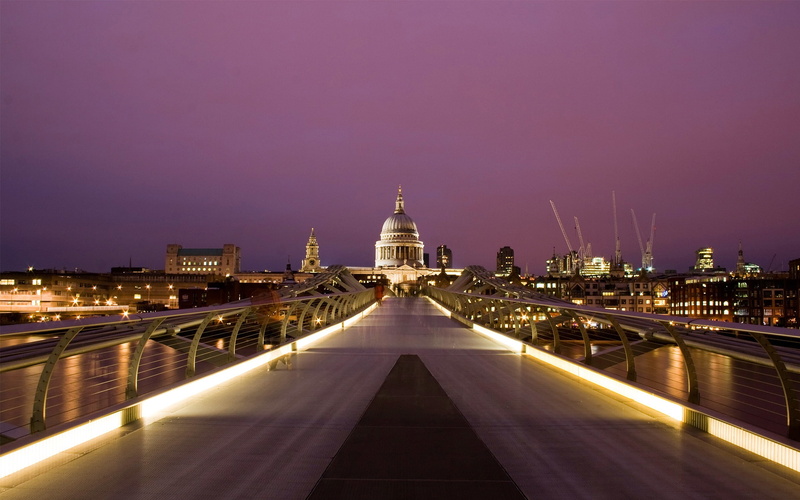 bridge, 1080P, millennium, london