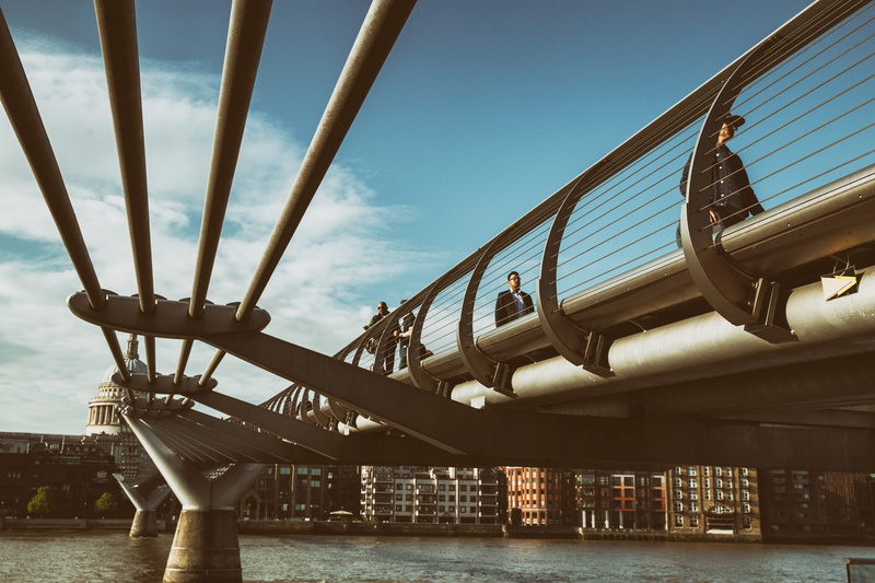 blackfriars, railway, bridge, angle, architecture And Buildings, famous Place, urban, city, Blackfriars Railway Bridge, industry, river, building exterior