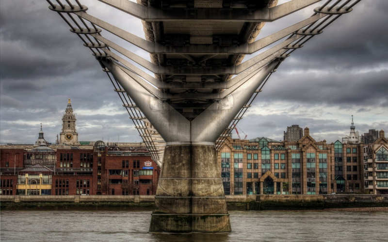 Millennium Bridge, 1080P, Bridges