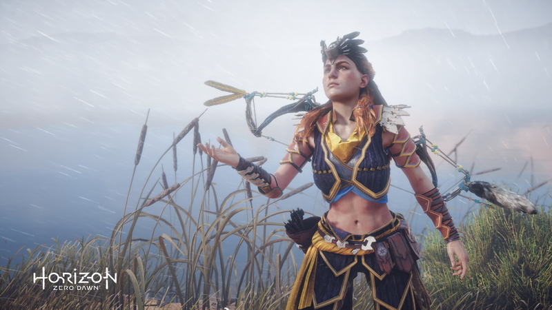 Guerrilla Games, Horizon Zero Dawn, 4K, Playstation 4, aloy