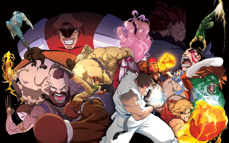 video, x, street fighter, games, hd, 720P, Video Games, street, fighter, art