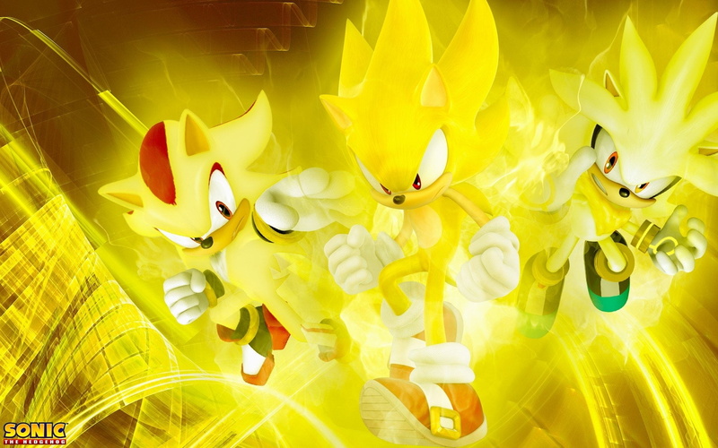 day, art and craft, yellow, large group of objects, no people, animal, creativity, Super Silver, hedgehog, Super Sonic, 1080P, animal representation