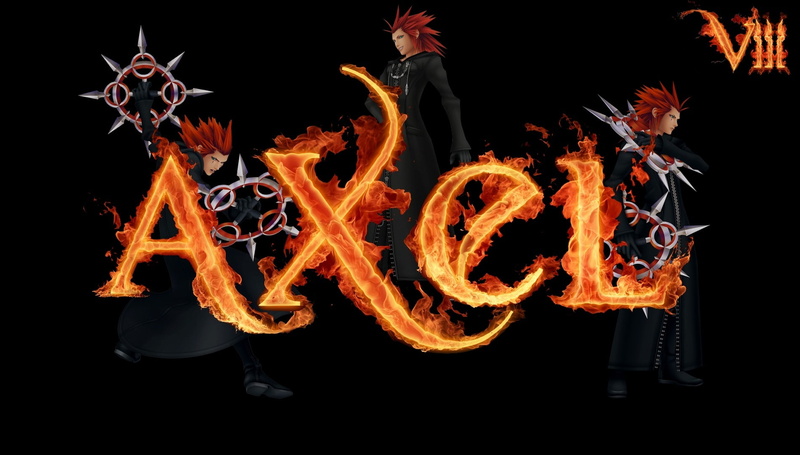 anime, Kingdom Hearts, kingdom, hearts, art, axel, hd, girls, x, games, 720P, video