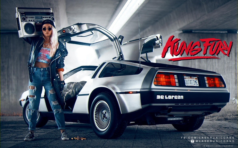 indoors, adult, land vehicle, standing, looking at camera, subway, people, caucasian Ethnicity, fury, women, girl, kung fury, clothing, front view, transportation