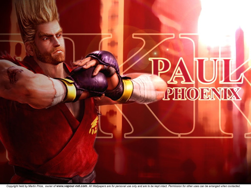 video, phoenix, fight, paul, art, games, Tekken, 480P, Video Games, hd