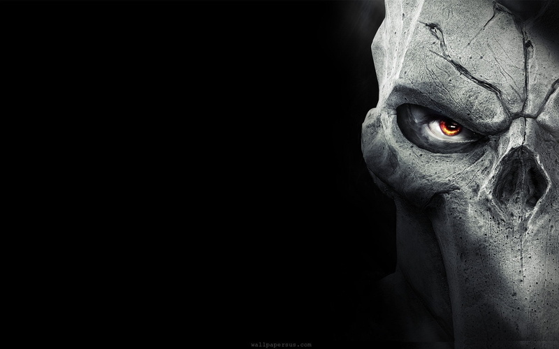 celebration, 1080P, contemplation, portrait, close-up, obscured face, human body part, indoors, looking at camera, halloween, dark, copy space, headshot