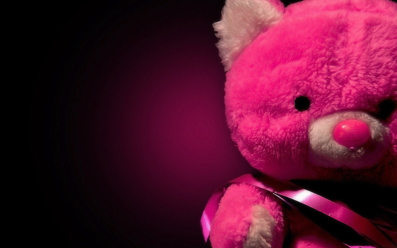 fluffy, red, representation, celebration, childhood, child, 1080P, toys, colored background, teddy Bear, toy, purple, pink Color, plush, still life, bear