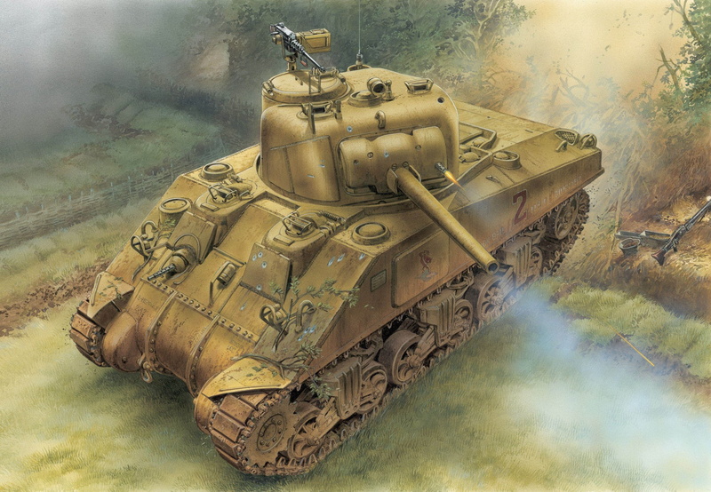 Tanks, 1080P, M4 Sherman