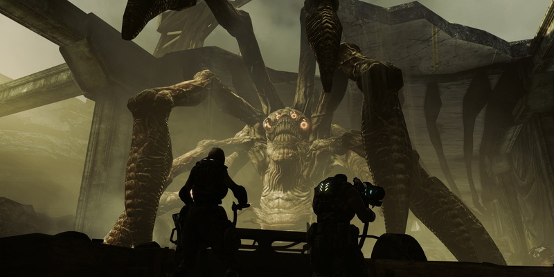 Gears of War 3, women, adult, standing, men, occupation, real people, 1080P, indoors, people, medium group of people, full length, nature, group, Xbox 360