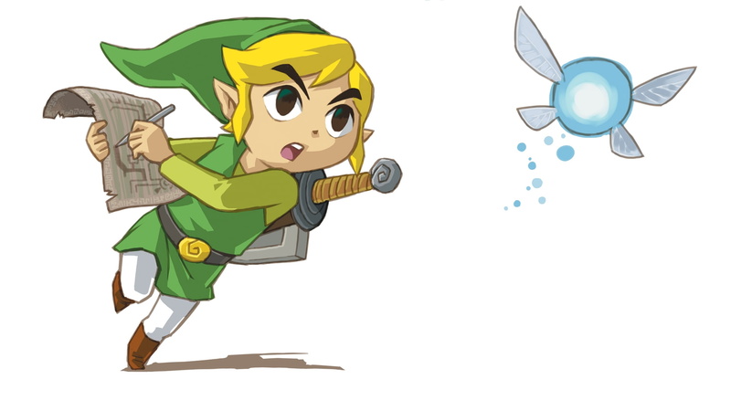 white, hd, fairy, link, nintendo, video games, toon, zelda, 1080P, map