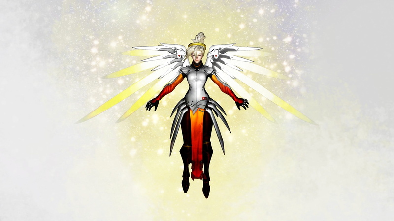 1080P, overwatch anniversary overwatch combat medic ziegler mercy overwatch