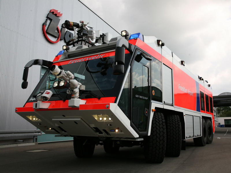 firetruck, 1080P, z 8, feuerwehr, ziegler, 2007, airport