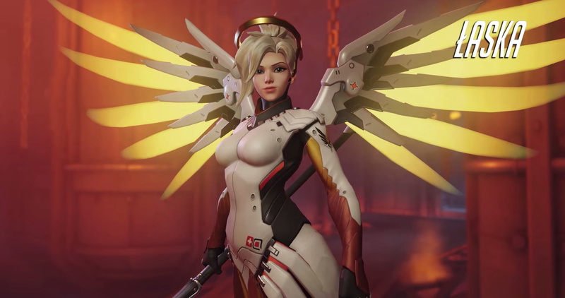 video games, Angela Ziegler, Overwatch, 720P, Blizzard Entertainment, Mercy (Overwatch)