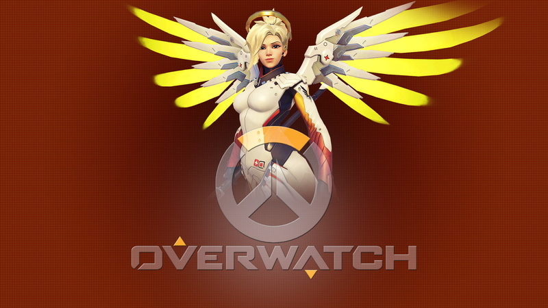 Angela Ziegler, Overwatch, Mercy, Blizzard Entertainment, PT Desu (Author), video games, 1080P