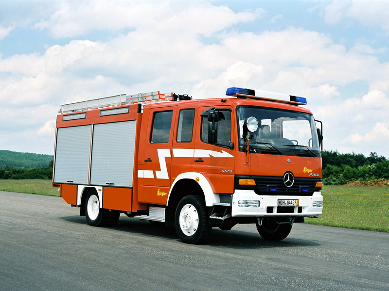 1080P, tlf, feuerwehr, benz, atego, ziegler, 1225, 16 25, mercedes, firetruck, 1998