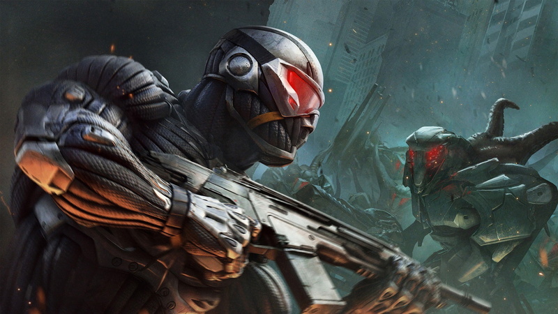 weapons, bodysuit, crysis, video, games, art, hd, x, Video Games, nanosuit, 1080P