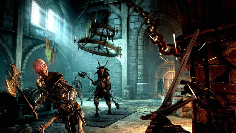 hellraid, 1080P, horror, skull, fantasy, slasher, dark, action, skeleton, warrior