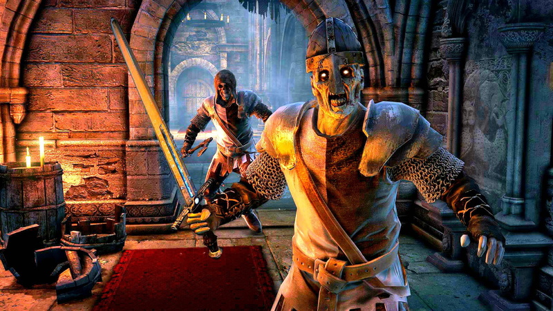 skeleton, 1080P, hellraid, horror, slasher, dark, warrior, fantasy, action, skull