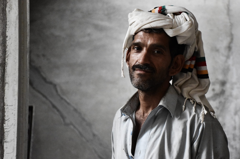 headshot, contemplation, standing, labour, men, adult, mature adult, faisalabad, struggle, social issues, looking, mature men, looking at camera, face