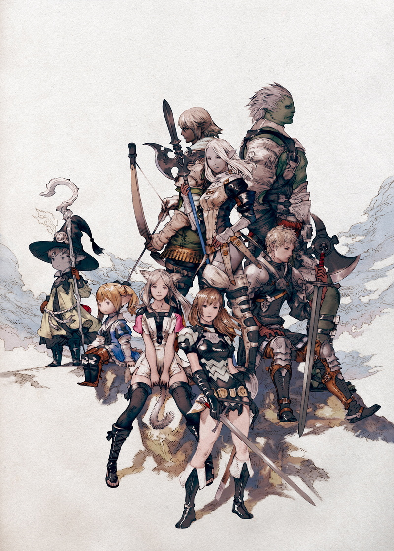 Video Games, weapons, long, fantasy, 5K, x, ears, elves, xiv, hd, art, final, video, games, armor, orc, artwork, mmo
