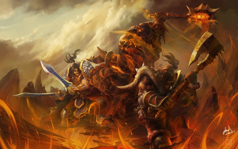 world of warcraft, wo, Battles, hd, armor, weapons, art, Video Games, creatures, video, games, orc, artwork, warcraft, swords, 1080P, axes, fantasy, world