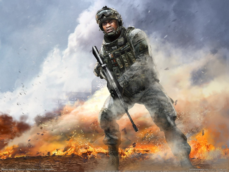 Video Games, 720P, warfare, weapons, duty, call, fire, hd, video, modern, concept, architecture, soldiers, art, games