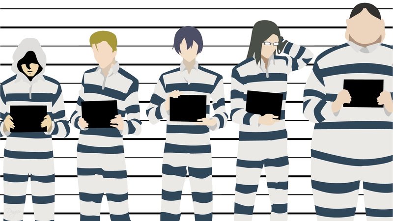 Reiji Andō, Prison School, Shingo Wakamoto, 1080P, Takehito Morokuzu, Kiyoshi Fujino, Jōji Nezu, Anime