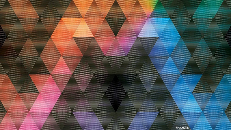 Andy Gilmore, 1080P, abstract, pattern, geometry, colorful