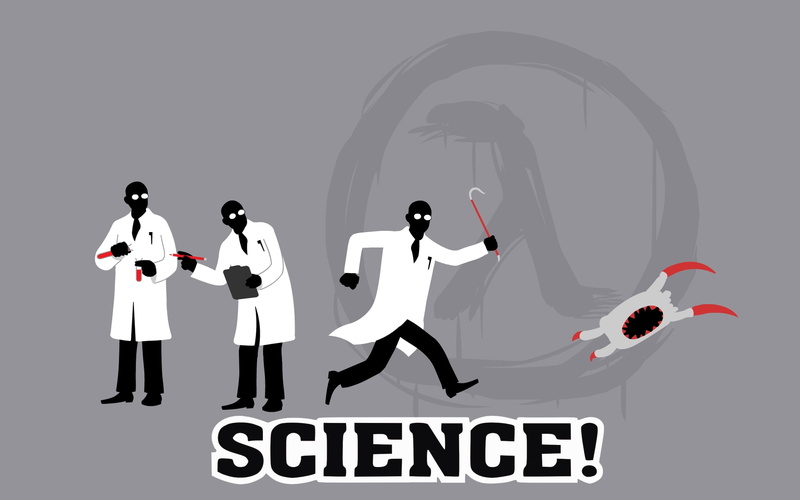 minimalistic, art, hd, 1080P, headcrab, halflife, science, humor