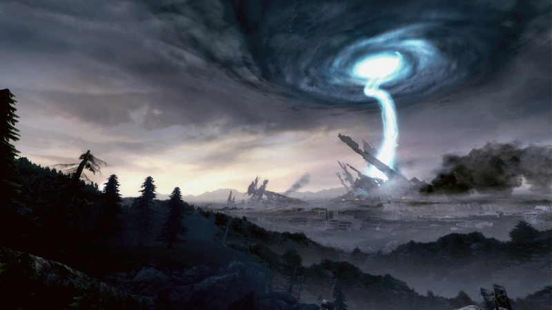 hd, Half-Life 2, art, destruction, Trees, nature, halflife, 1080P