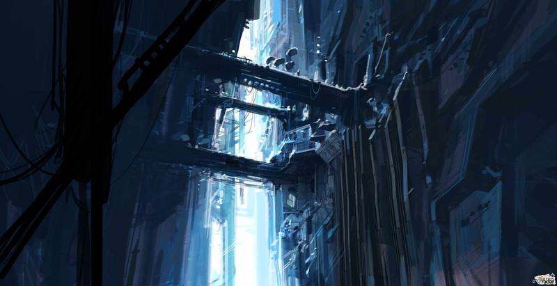 concepts, citadel, art, halflife, x, aircraft, hd, fantasy, fantasy art, 2K, Half-Life