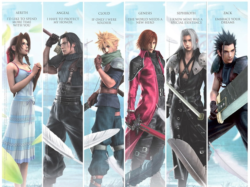 fantasy, art, 480P, x, vii, games, Final Fantasy, hd, children, video, final, advent, Final Fantasy VII Advent Children