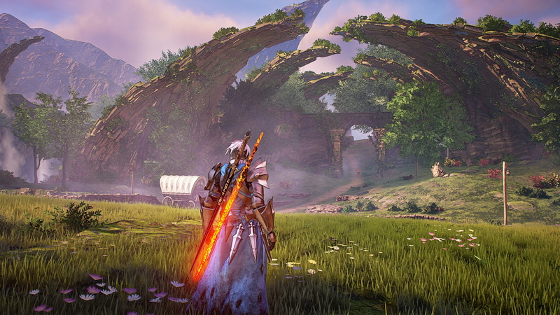 Alphen (Tales of Arise), 4K, BANDAI NAMCO Entertainment, video game art, Shionne (Tales of Arise), Tales of Arise, nature, men, video game boys, 4K