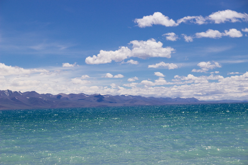 lake, tranquil scene, blue, tranquility, travel destinations, 5K, landscape, turquoise colored, beauty in nature, nature, water, tibet, cloud - sky, blue sky