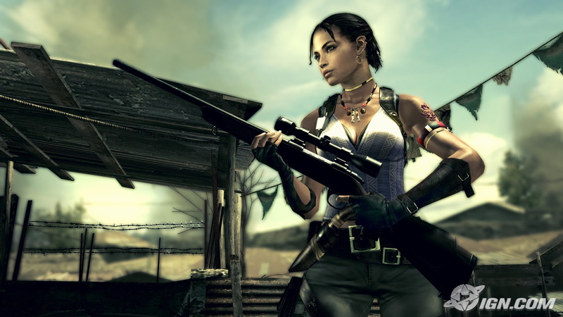 girls, games, resident, alomar, guns, x, Resident Evil, sheva, evil, hd, 1080P, video, girls with guns, art