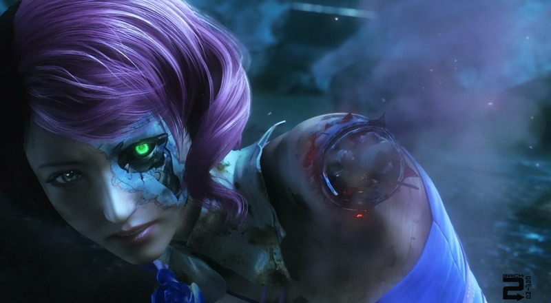 futuristic, artwork, 720P, robot, Alisa Bosconovitch, Tekken: Blood Vengeance, science fiction