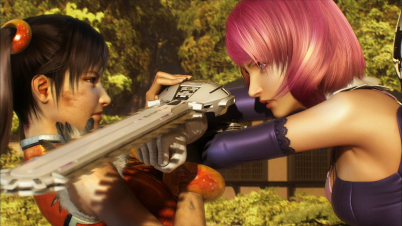 Weapon, Tekken: Blood Vengeance, Alisa Bosconovitch, Girl, Tekken, Ling Xiaoyu, Glove, 1080P, Close-Up, Bracelet
