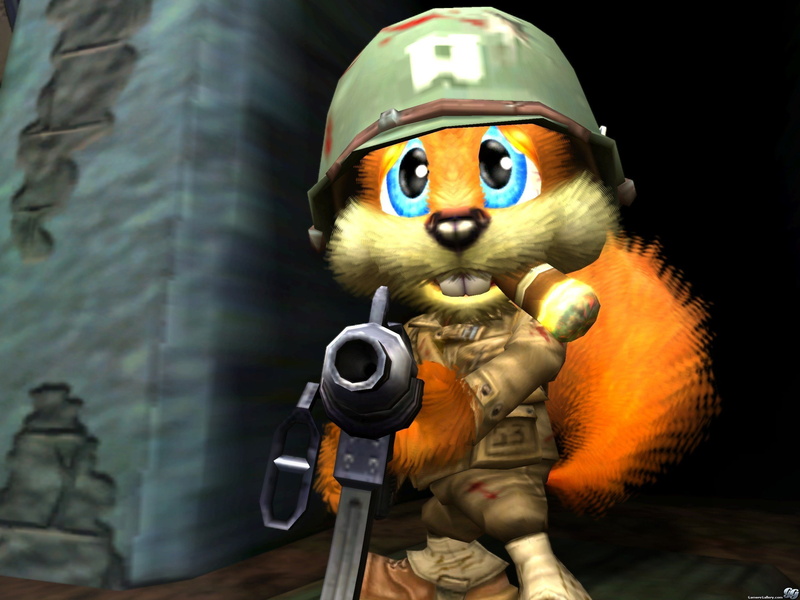 family, 2K, squirrel, action, platform, conker, adventure, conkers