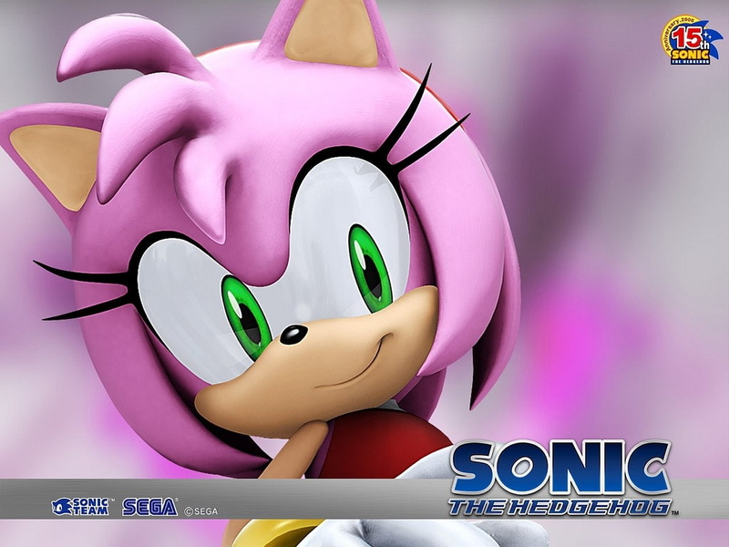 Sonic the Hedgehog (2006), Sonic, Amy Rose, 720P