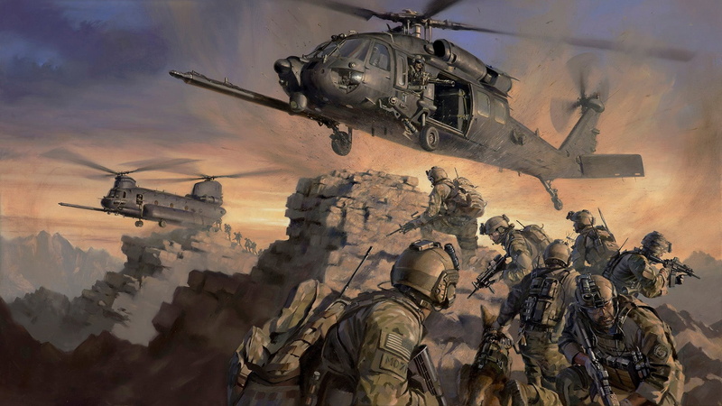 special forces, Sine Pari, 1080P, helicopters, evacuation