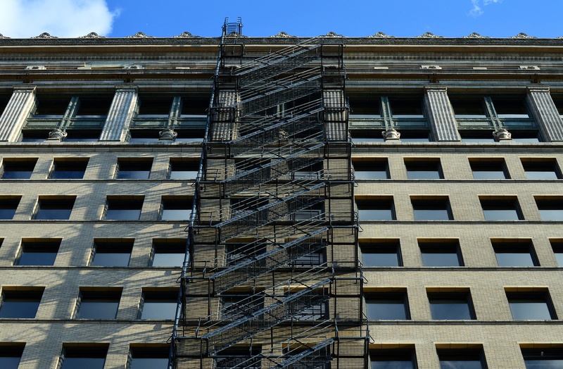 evacuation, safe, egress, safety, window, city, home improvement, planning, escape, building exterior, residential district, no people, low angle view