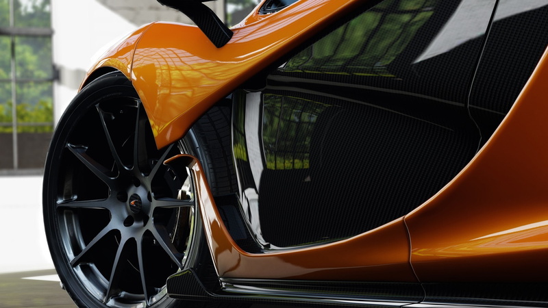 Forza Motorsport 5, 1080P, McLaren P1, supercars, McLaren, orange cars, vehicle, video games, car