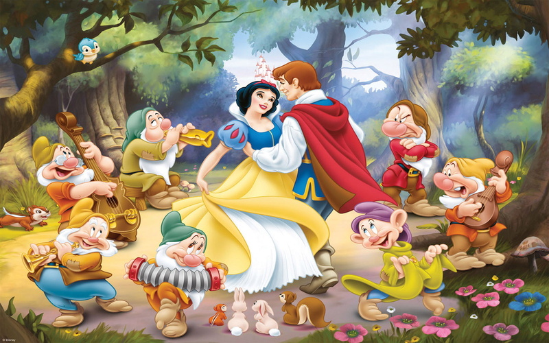 snow, hd, seven, tablet, charming, dancing, prince, mobile, desktop, white, pc, dwarfs, 1080P