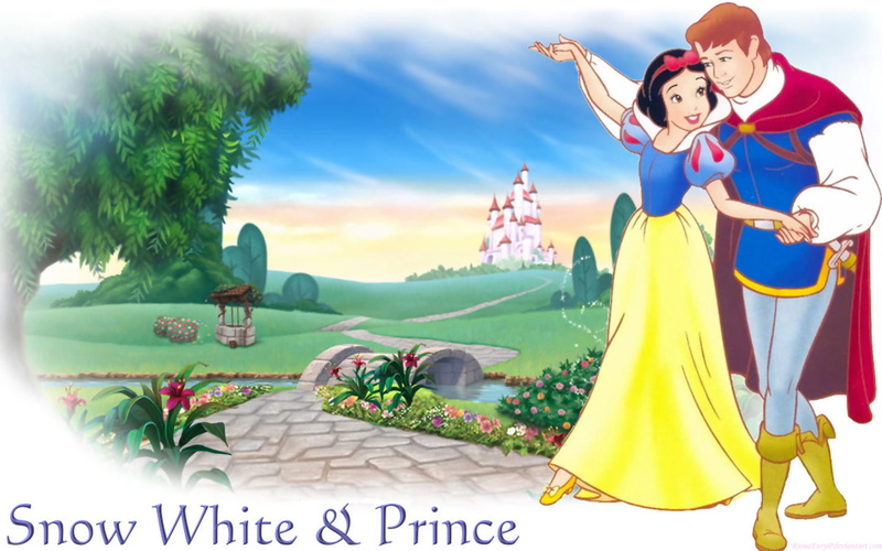 prince, dwarfs, white, snow, desktopx, cartoon, 1080P, hd, seven