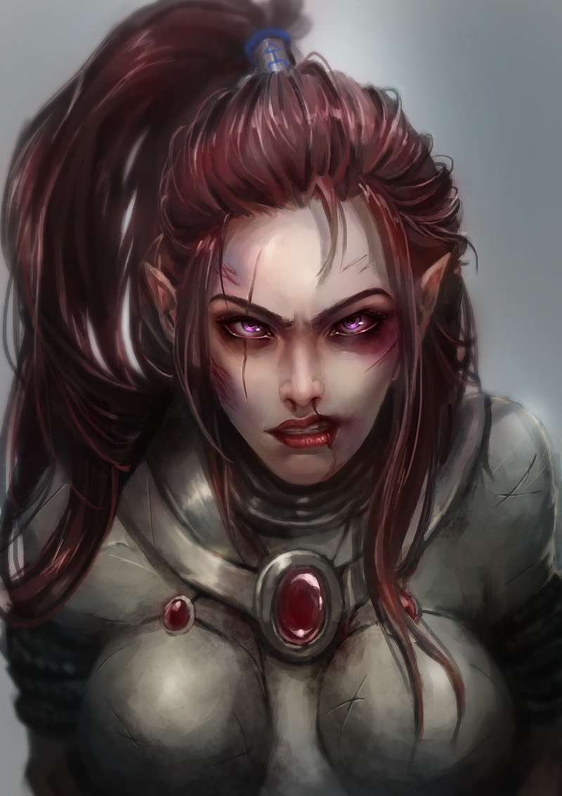 fantasy art, Warhammer 40, 000, Eldar, elves, 720P