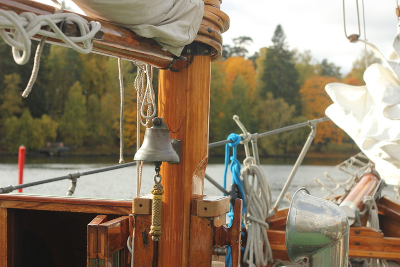 wood - material, nautical vessel, close-up, wooden boat, sailboat, nature, one person, human hand, day, tallship, ships bell, transportation, real people