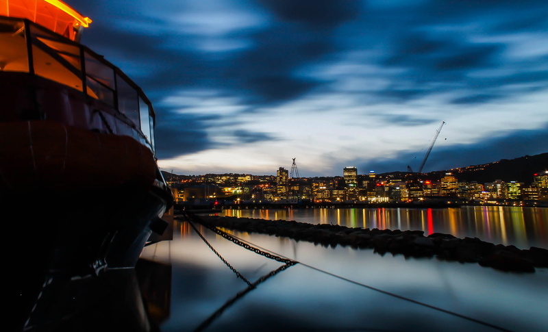 reflection, travel destinations, built structure, outdoors, nautical Vessel, modern, architecture, no people, water, bridge - Man Made Structure, docked