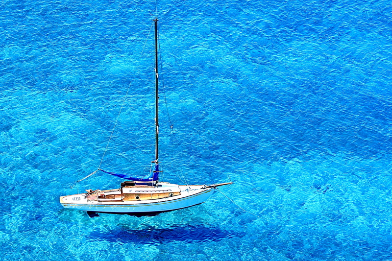 sea, sailboat, turquoise colored, waterfront, fishing boat, 2K, rowboat, boat, back, luxury, adventure, vehicle, beauty in nature, watercraft, sailing