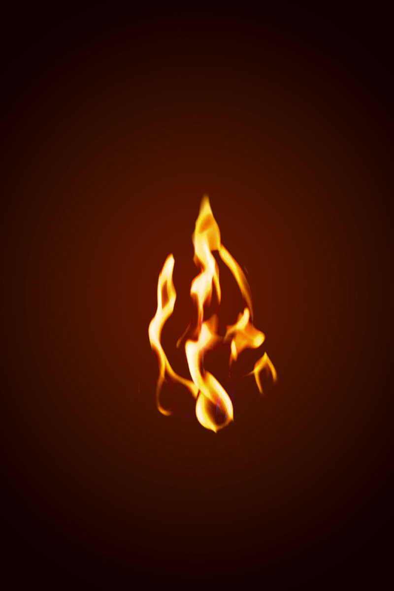 flame, 5K, yellow, melting, fire - natural phenomenon, illuminated, simplicity, heat - temperature, heat, glowing, copy space, orange color